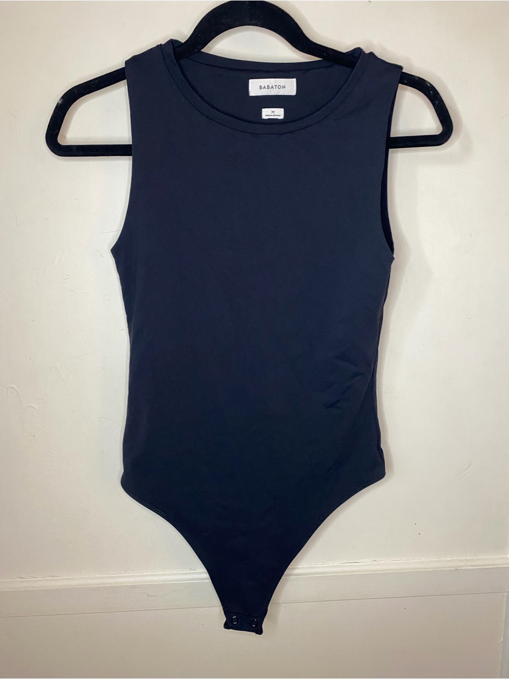 Aritzia Babaton Black Sleeveless Bodysuit